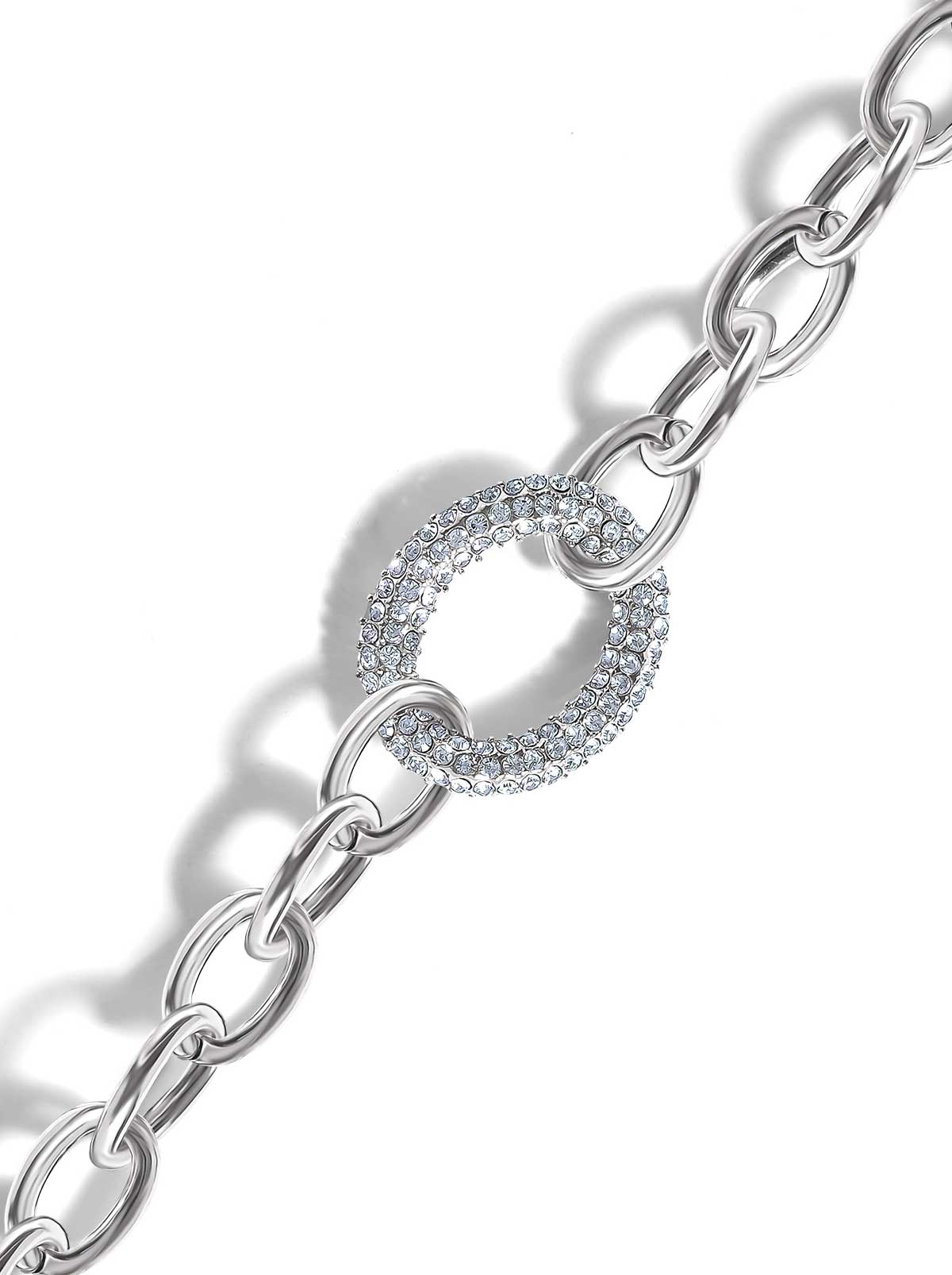 Bold Silver Link Bracelet