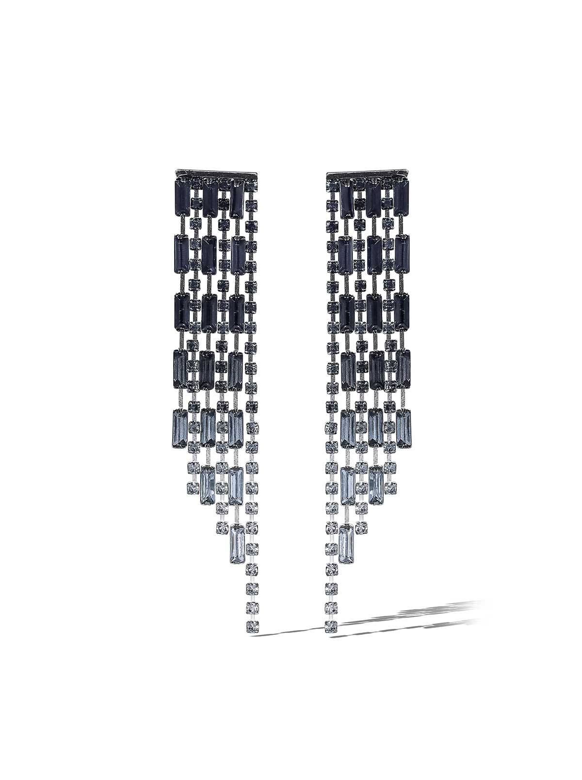 Cascading Crystal Earrings