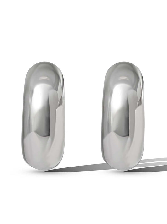 Silver Hoop Earrings