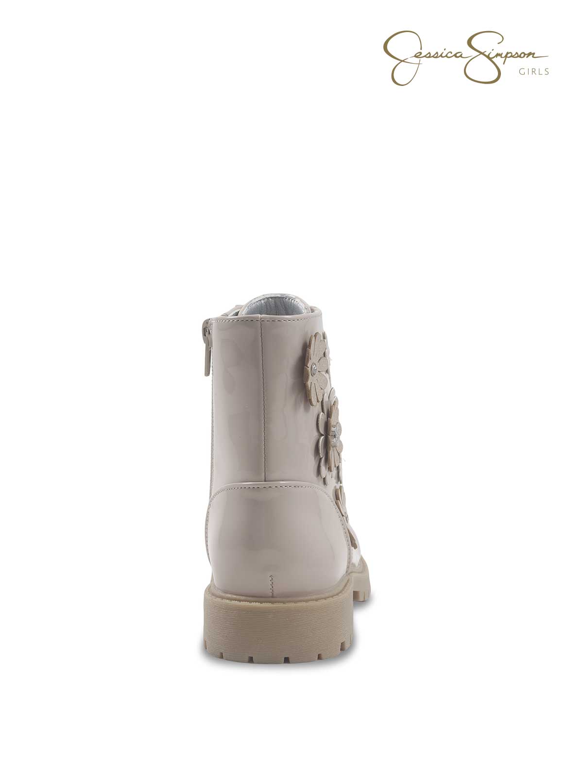 Girls Daria Shay Boot in Cream