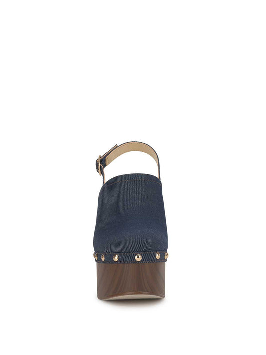 Cazea Platform in Indigo