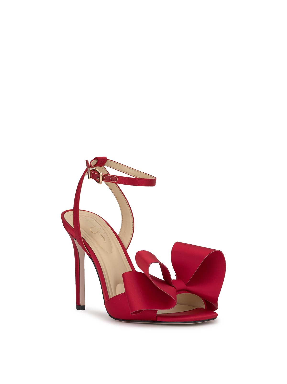 Olivine High Heel in Red Muse