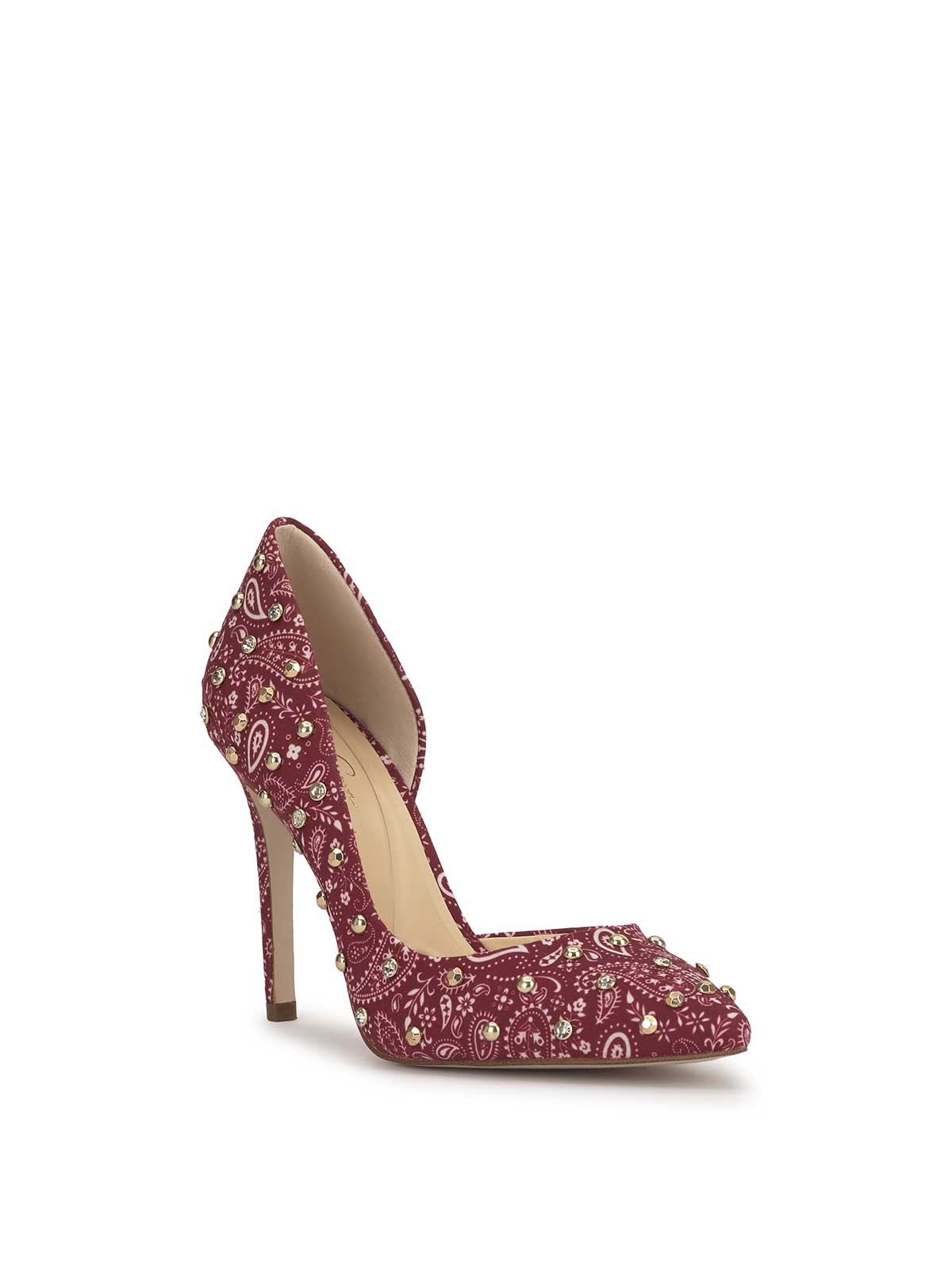 Prizma D'Orsay Pump in Red Bandana