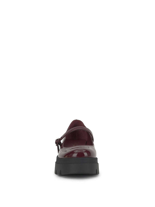Uvelia Lug Loafer in Dark Cherry