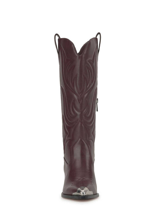 Zuliena Boot in Cherry Mahogany