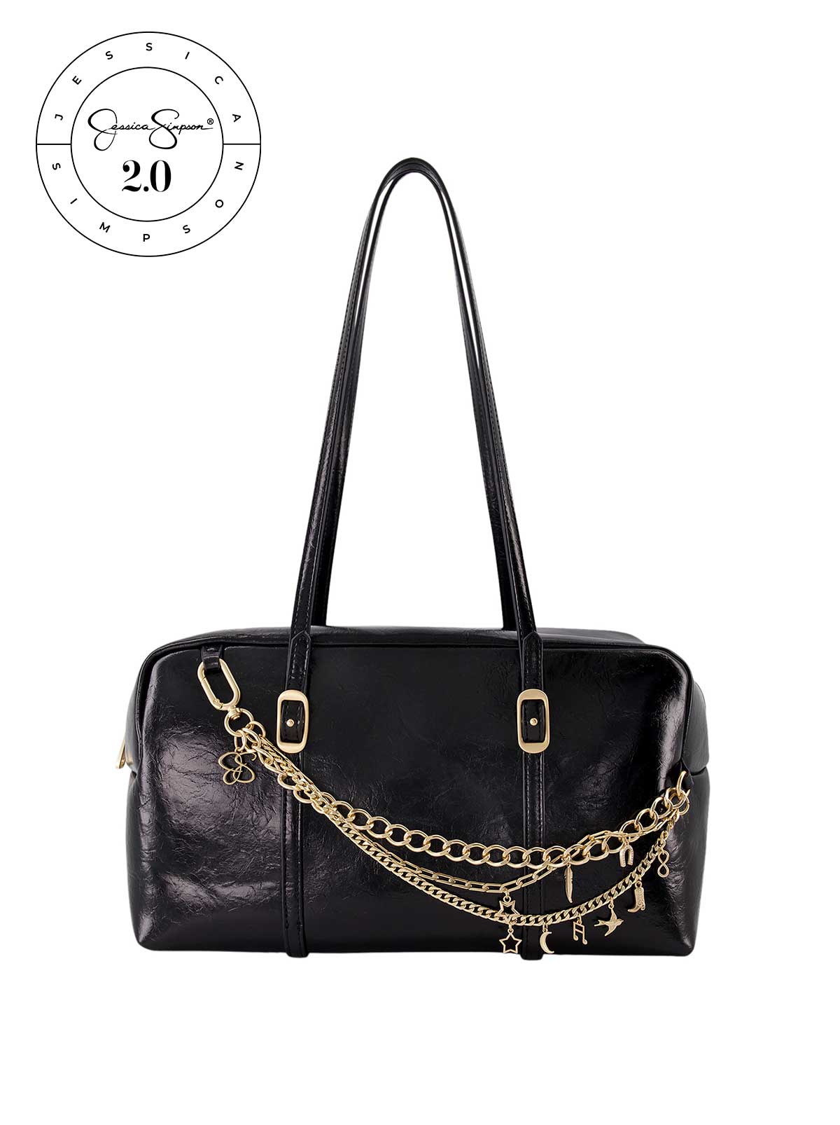 Jessica Simpson 2.0 Grayson Shoulder Bag in Meteorite