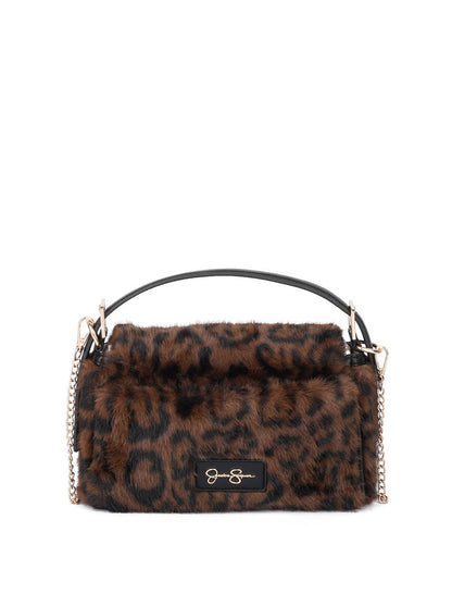 Jessica Simpson 2.0 Luisa Top Handle in Leopard