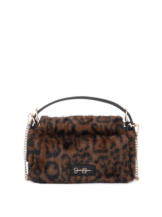 Jessica Simpson 2.0 Luisa Top Handle in Leopard