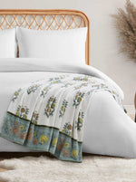 Serenity Plush Throw in Sage