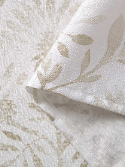 Tasia Taupe Shower Curtain Set