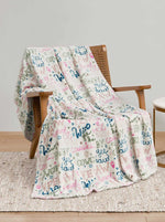 Howdy Cowgal Plush Throw Blanket