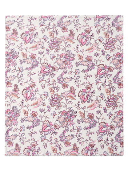 Bertha Rose Lilac Plush Throw Blanket