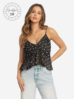 Jessica Simpson 2.0 Anais Cami in Tap Shoe-Polka Dot