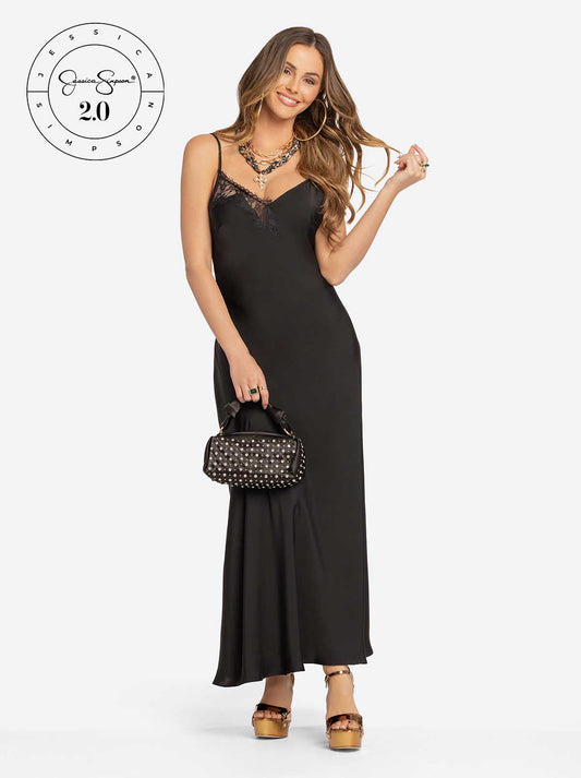 Jessica Simpson 2.0 Blanche Slip Dress in Tap Shoe