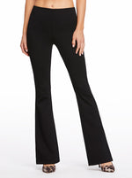 Pull On Flare in Black Ponte