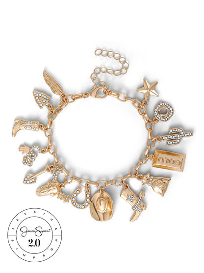 Jessica Simpson 2.0 Charms Bracelet