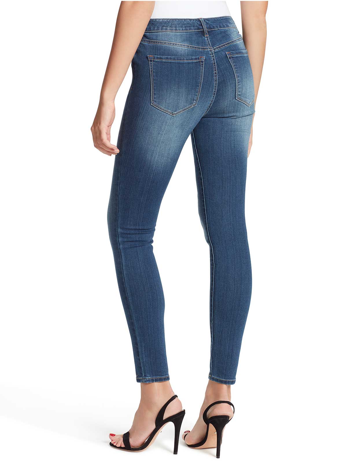 Adored High Rise Sknny Jeans in Rodeo