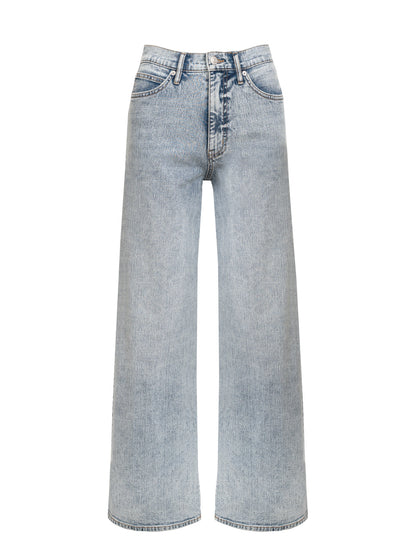 JS Jessica Simpson Memphis High Rise Wide Leg Jean in Crush