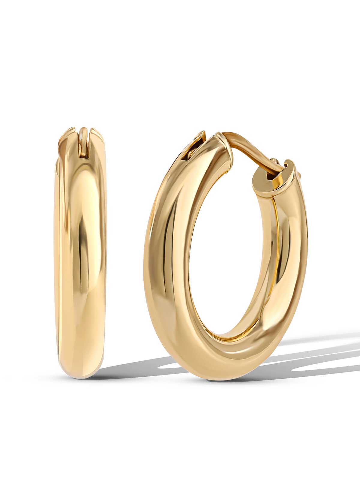 Chunky Hoop Earrings