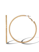 Textured Hoop Earrings