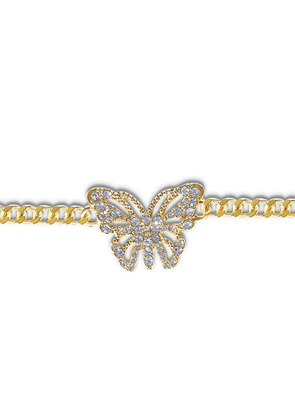 Butterfly Charm Bracelet