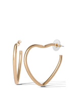Heart Hoop Earrings