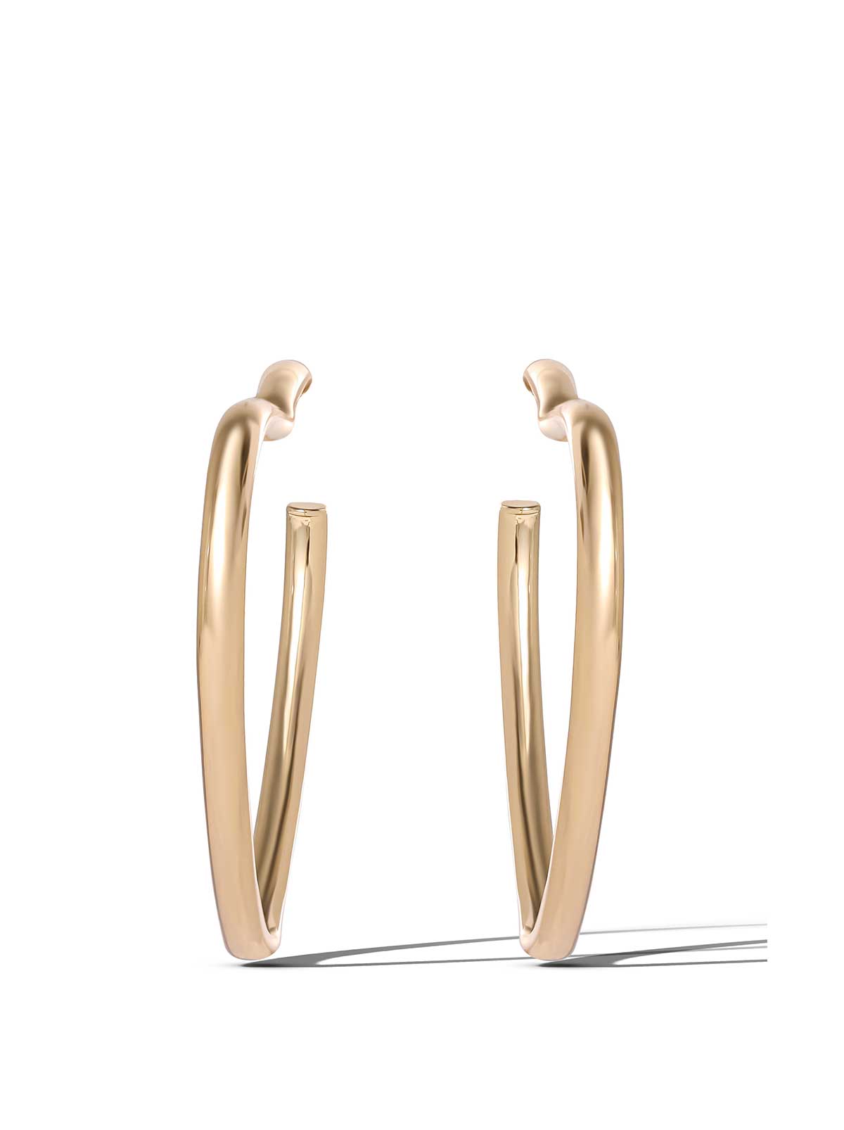 Heart Hoop Earrings