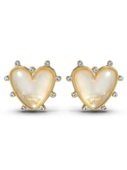 Heart Stud Earrings