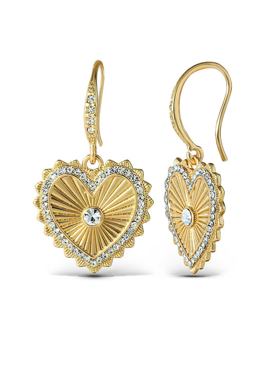 Heart Drop Earrings
