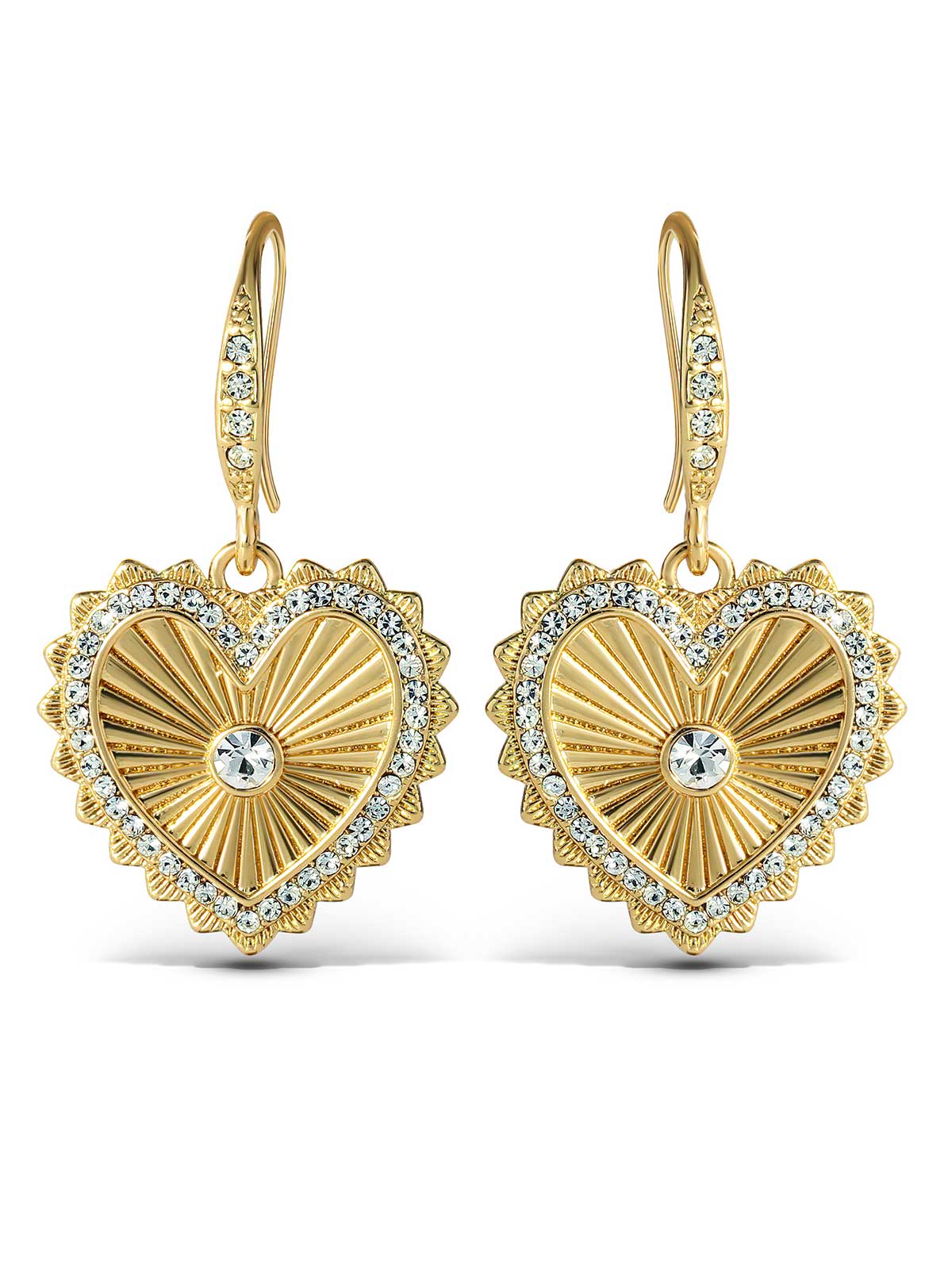 Heart Drop Earrings