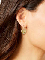 Heart Drop Earrings