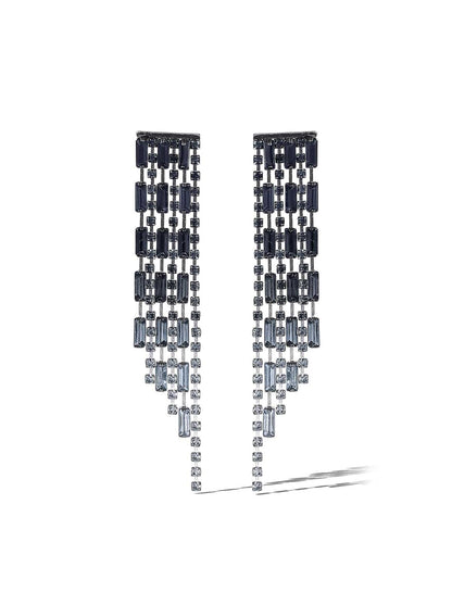 Cascading Crystal Earrings