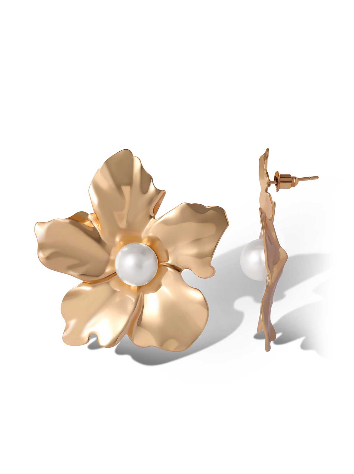 Floral Stud Earrings