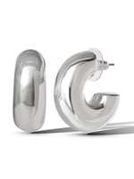 Silver Hoop Earrings