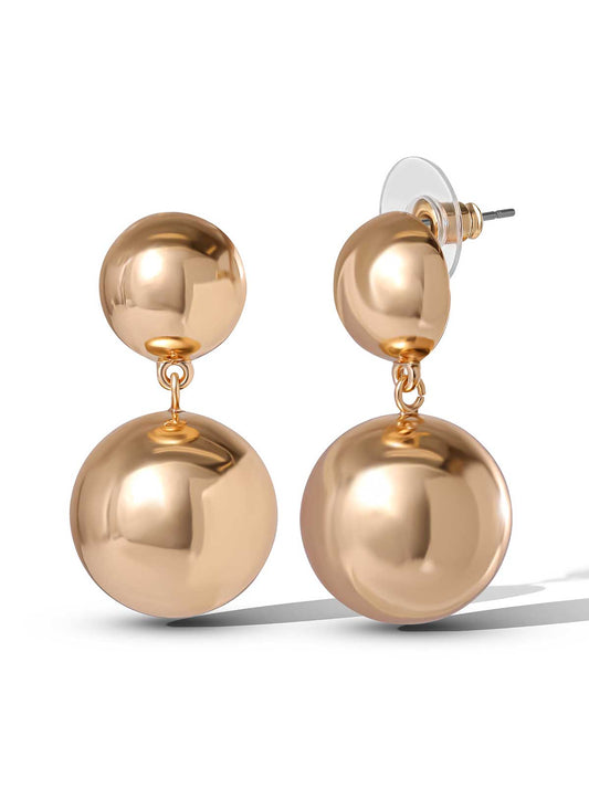 Drop Round Ball Dangle Earring