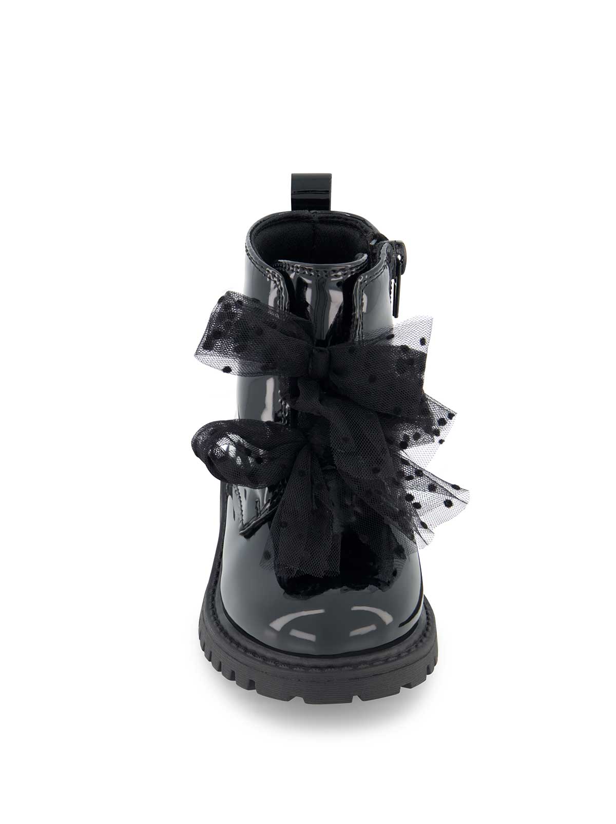 Toddler Daria Double Bow Boot in Black