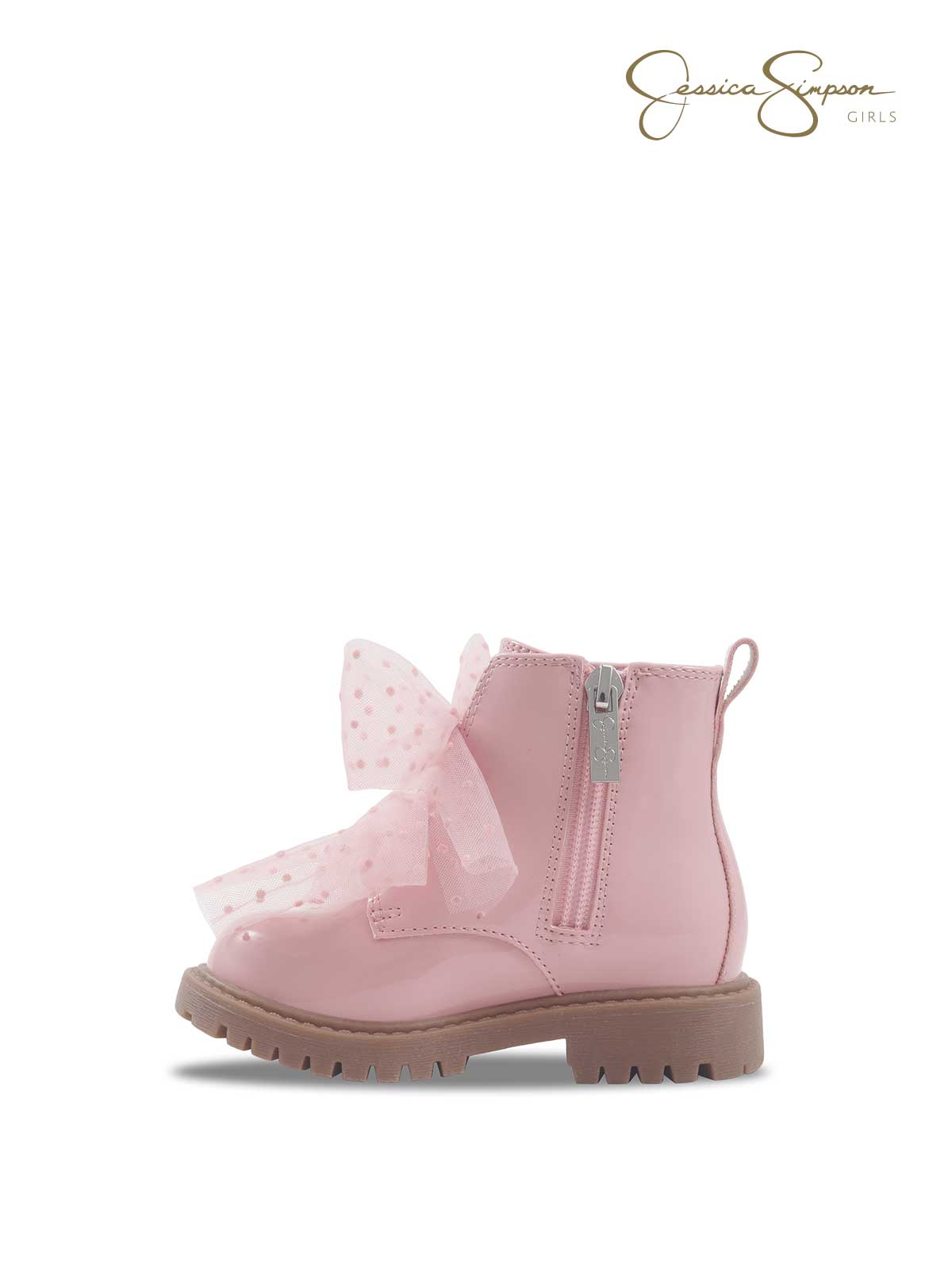 Toddler Daria Sneaker Double Bow in Blush