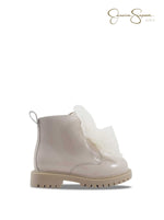 Toddler Daria Sneaker Double Bow in Cream
