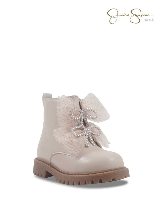 Toddler Daria Double Bow Boot in Sand