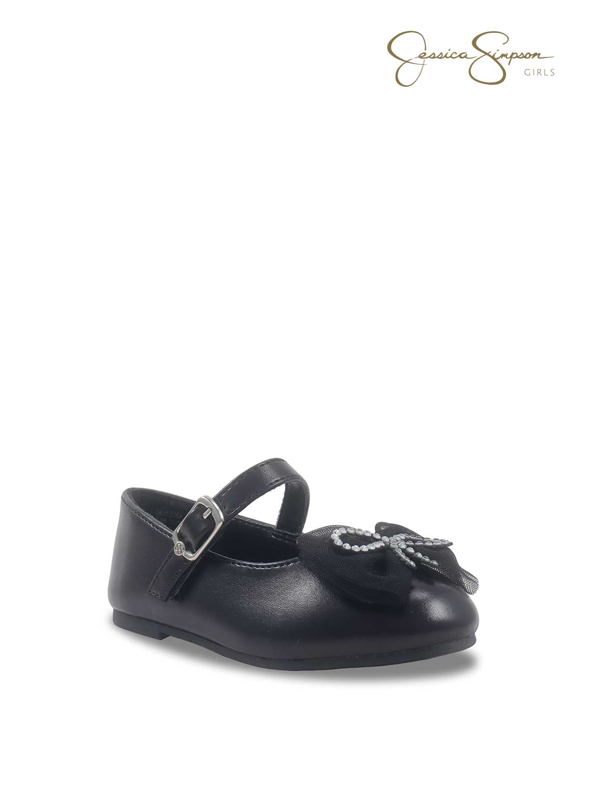 Toddler Amy Bow Ballet Flat in Black