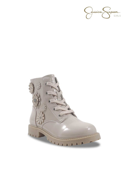 Girls Daria Shay Boot in Cream