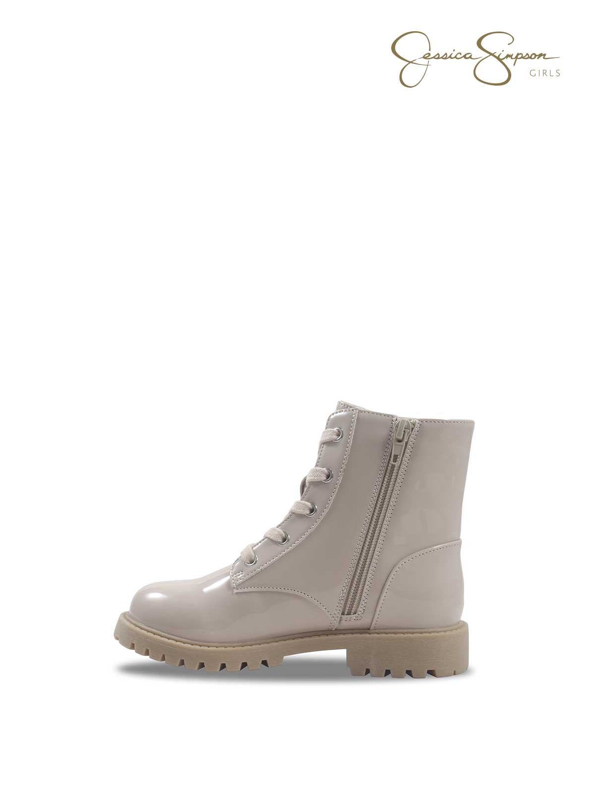 Girls Daria Shay Boot in Cream