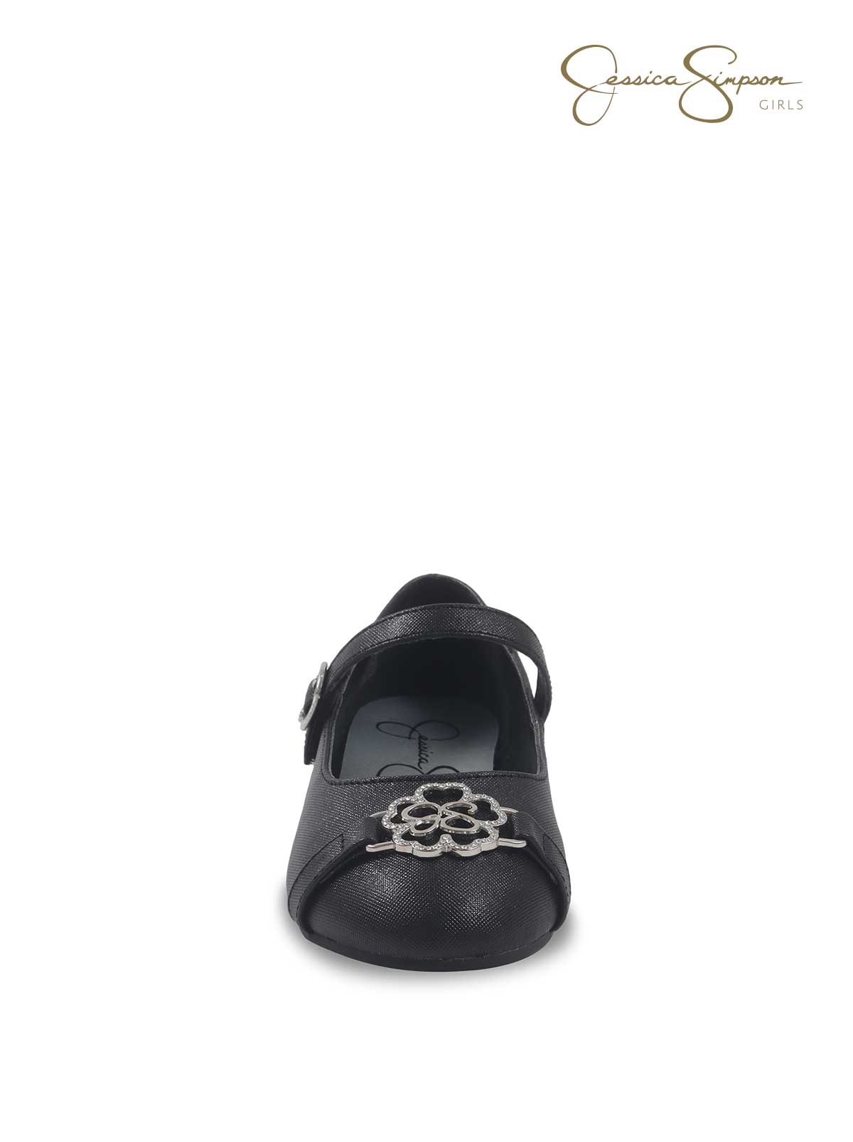 Girls Amy Ivie Flat in Black