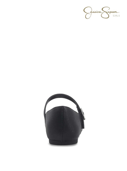 Girls Amy Ivie Flat in Black