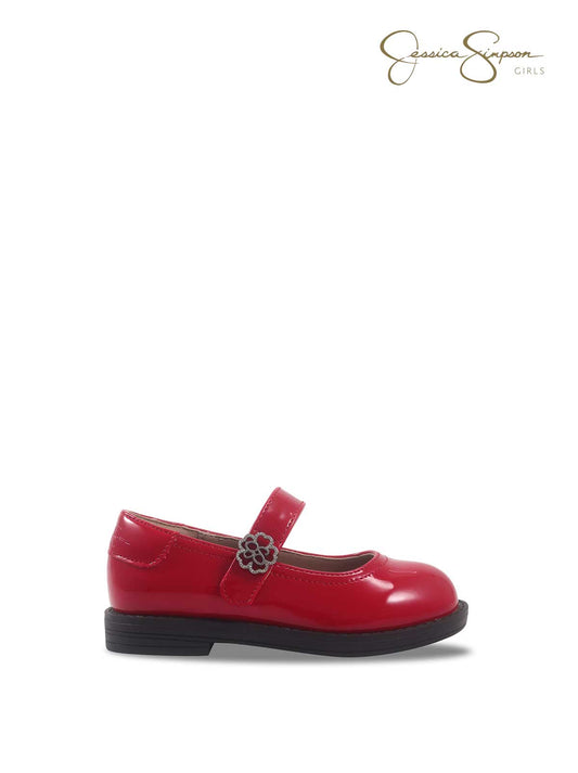 Toddler Evie Anika Mary Jane in Red