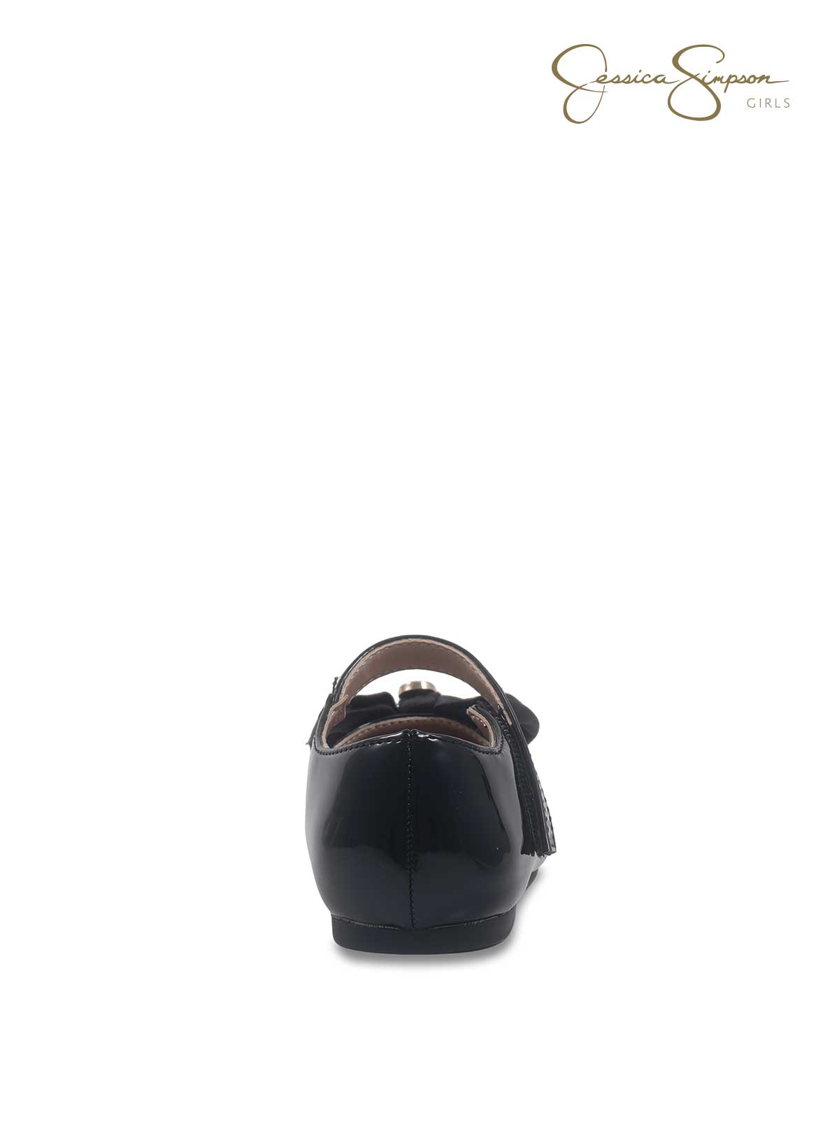 Toddler Amy Big Bow Mary Jane in Black