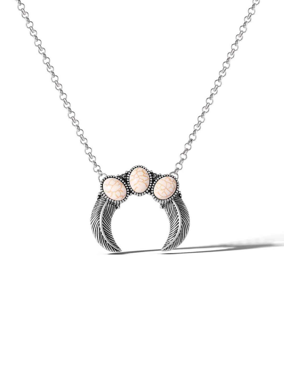 Ox Silver Necklace