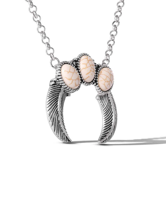 Ox Silver Necklace