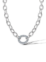 Overized Link Pendant Necklace