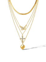 Multi-Layer Charm Necklace Set